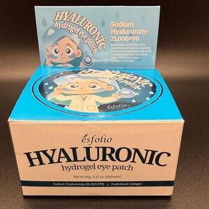 Esfolio Hyaluronic Hydrogel Eye Patch - Blue
